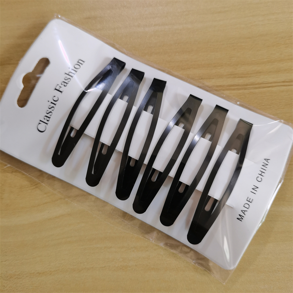 6 stk/sæt sorte hårklemmer bølgede hårnåle metal hårspænder usynlig bb klips bølget hårspænde hårklemme hårklemmer tilbehør: Grøn