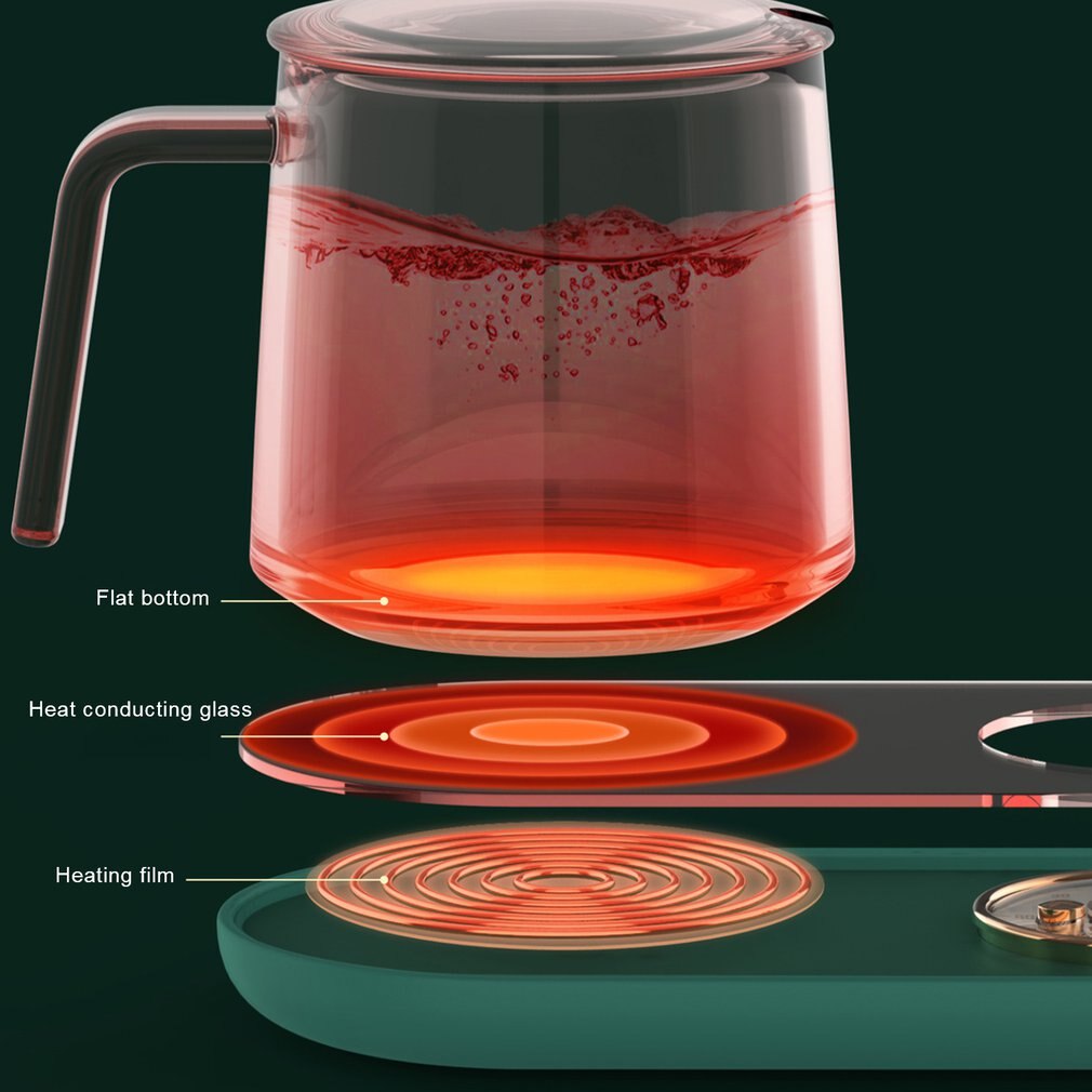 Podgrzewacz USB podgrzewacz przyssawki płyta grzejna inteligentny termostatyczny podstawka strąk kubek 3 bieg powołanie mata grzewcza Podkładka robić kawy herbata mleczna