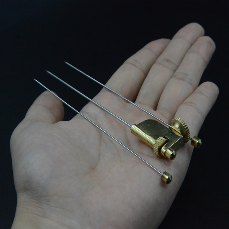 Contemplator 3 Sizes Needles Attachment Tube Fly Adapter Fly Fishing Widgets 1set Tapered Needle Tube Brass Fly Tying Tools