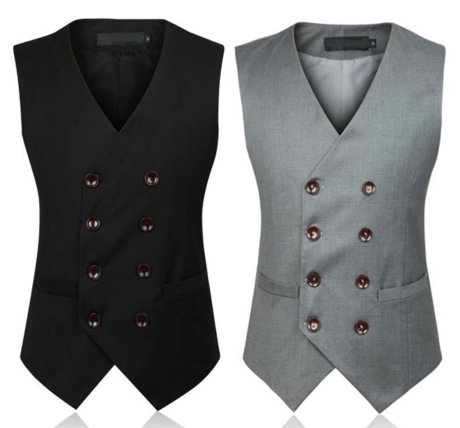 Syysmekko liivit miehille slim fit miesten puku liivi miesten liivi gilet homme rento hihaton juhlatakki 5xl 6xl