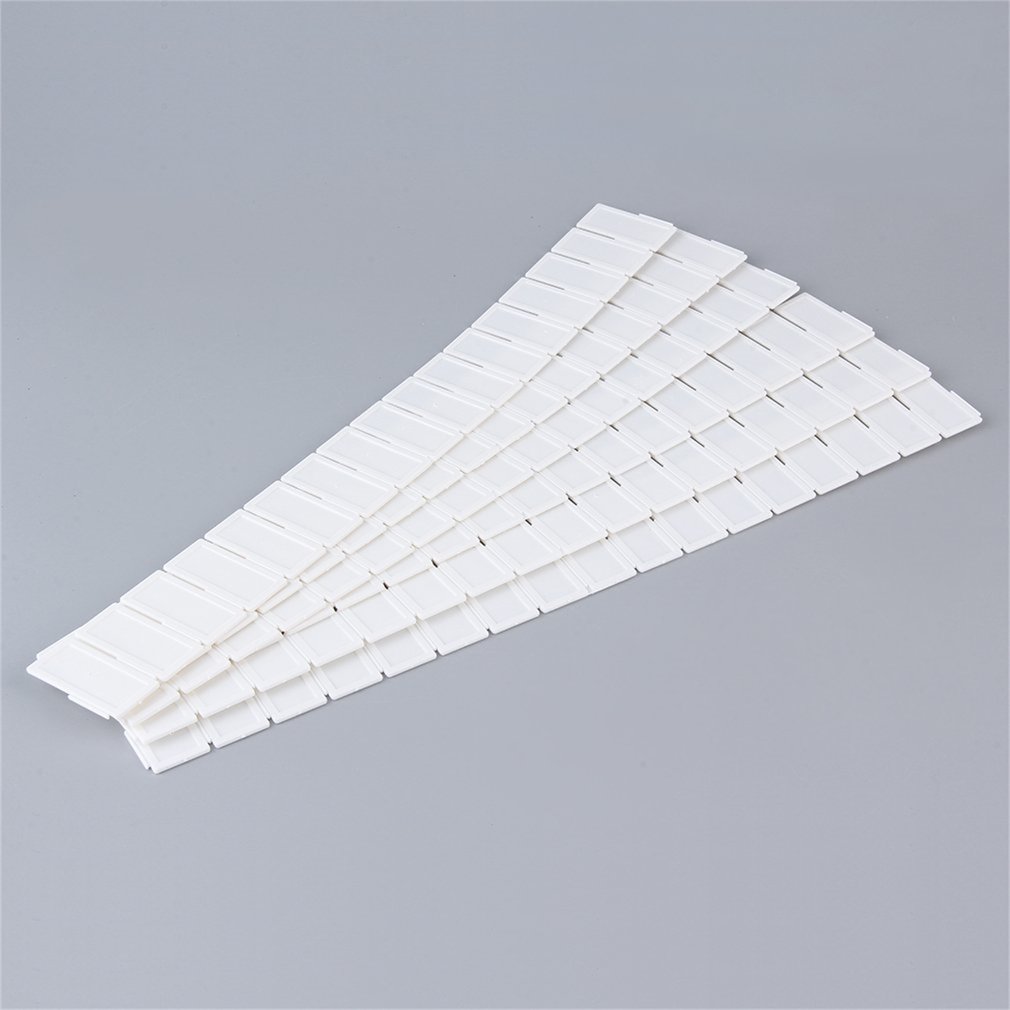 Organizador de cajones de plástico elástico ajustable, divisor de almacenamiento para cocina, hogar, 6 uds.