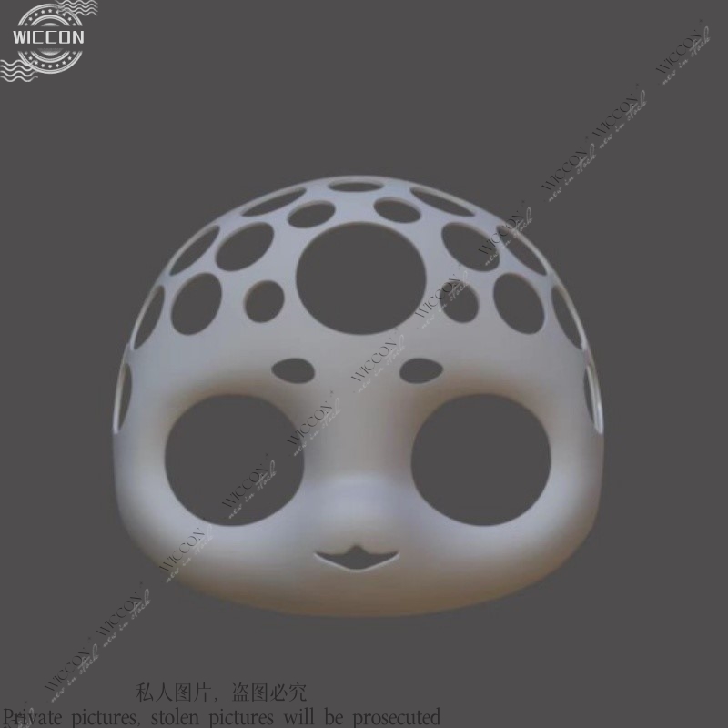 Kemono Fursuit Maschera Canidae Felidae Maschera Teschio Peloso Kig Animale Carino Halloween Party Donna Uomo Maschera giapponese Due tipi di maschera