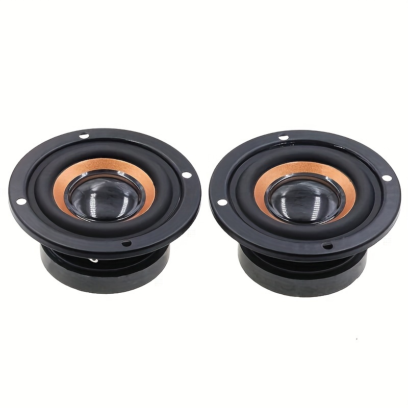 2 unids/lote 63mm 4 ohm 5W altavoces Subwoofer 45 núcleos altavoz de graves redondo magnético DIY Mini Altavoz Bluetooth portátil