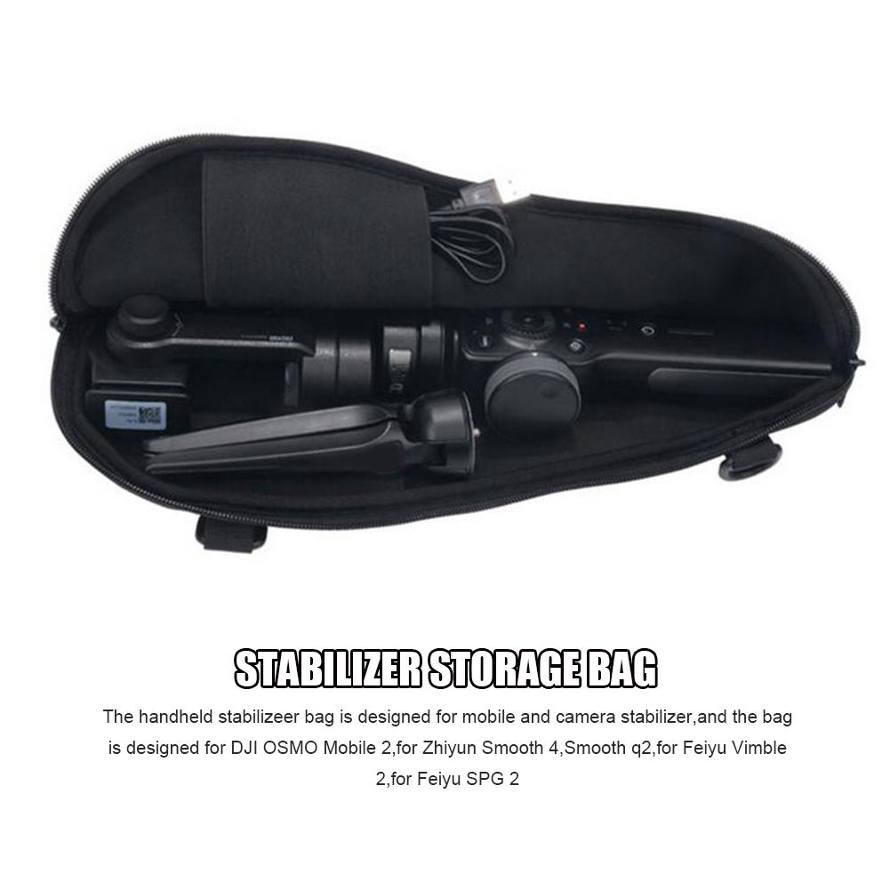 Gimbal Stabilizer Bag - Portable Carrying Case for DJI Osmo Mobile 2, Zhiyun Smooth 4, Feiyu Vimble 2