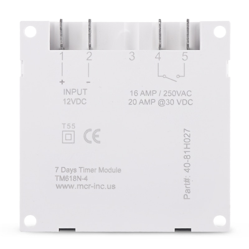 12/24 Formaat 12 v DC Tijdschakelaar 7 Dagen 24hr Programmeerbare Tijdrelais Klok Controller Panel Gemonteerd met Countdown OFF functie