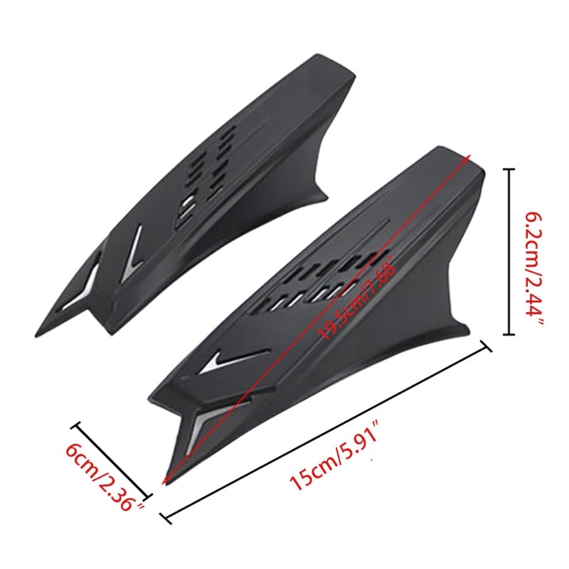 1 Paar Motorhelm Hoorns Punk Stijl Decoratieve Stijlvolle Hoorns Helm Hoorn Motorhelmen Accessoires N84F