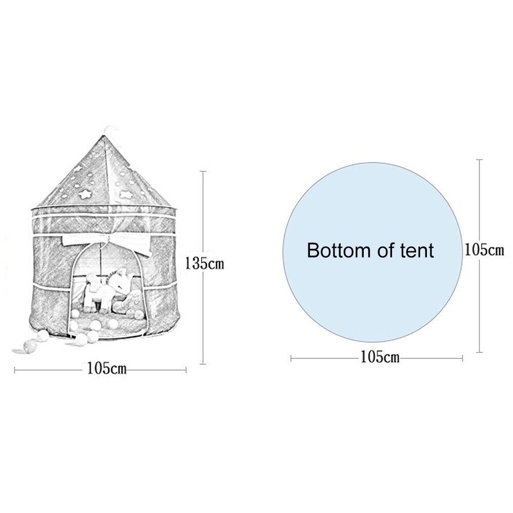 Spelen Tent Baby Bal Zwembad Tent Voor Kid Roze Blauw Kinderen Tent Speelhuis Oceaan Bal Speelgoed Tenten Baby zorg