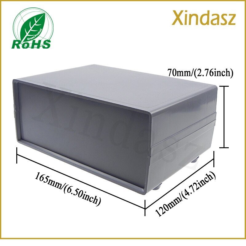 Plastic Desk Top Enclosure plastic projector box abs instrument enclosure,desktop electric panel 165*120*70mm