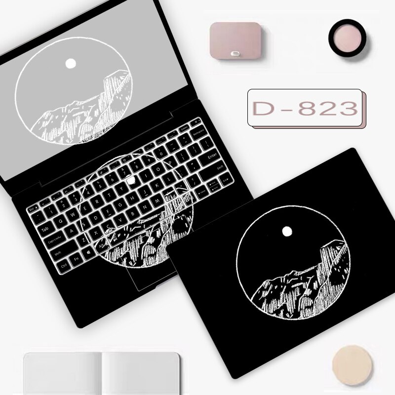 ABC sticker vinyl stickers laptop stickers skin pink blue for MacBook ASUS UX303L for Dell XPS13 9370 lenovo THINKPAD L540 Acer: D-823