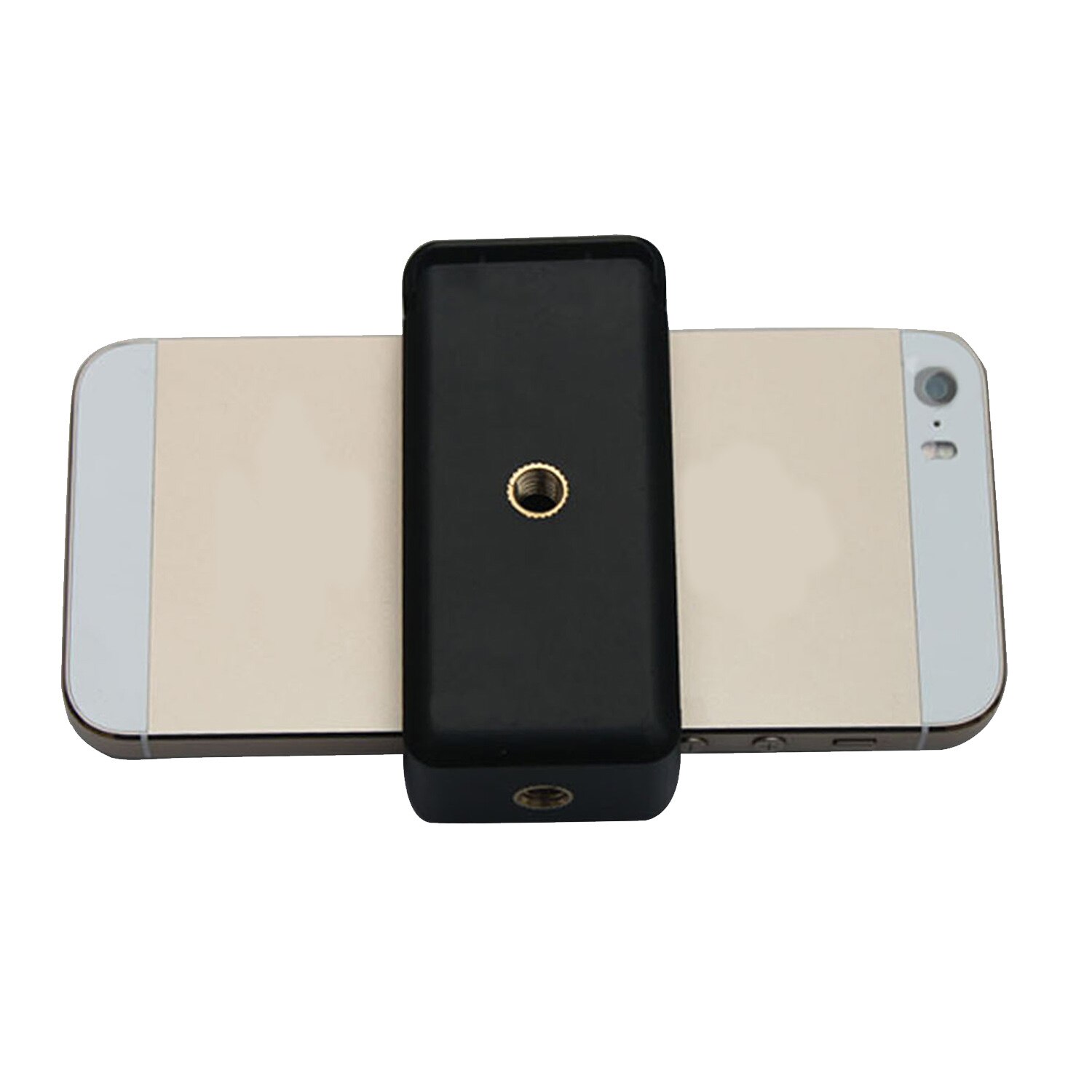 Gosear Statief Mobiele Cell Phone Clip Holder Beugel Adapter Klem Voor Smartphone Camera Stand Monopod Selfie Stick Pole