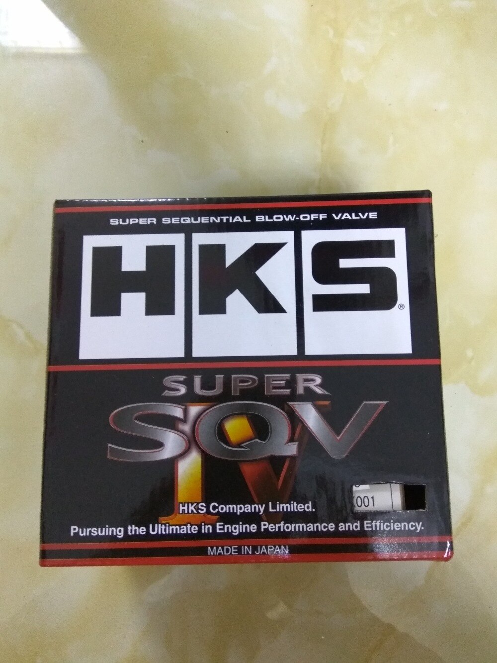 .K.S SQV 4 Super Sequential Blow off valve Universal black silver