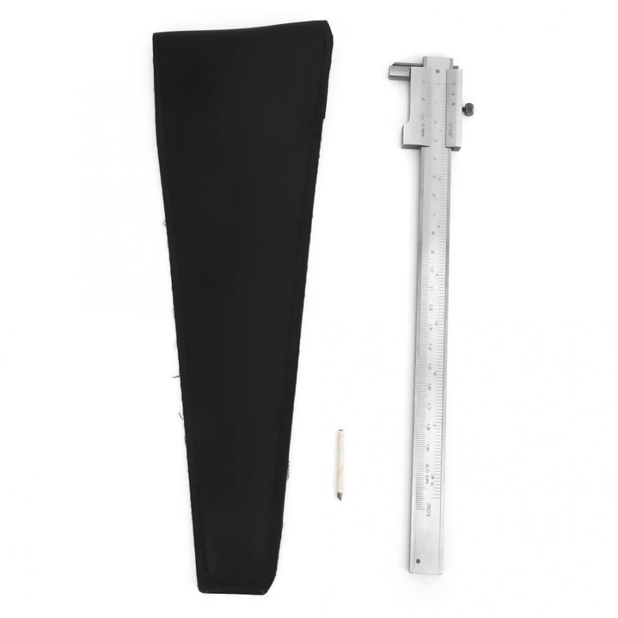 Portable 0-200mm Stainless Steel Parallel Marking Gauge Vernier Caliper Metric Inch Measuring Scribing Tool Outside Micrometer