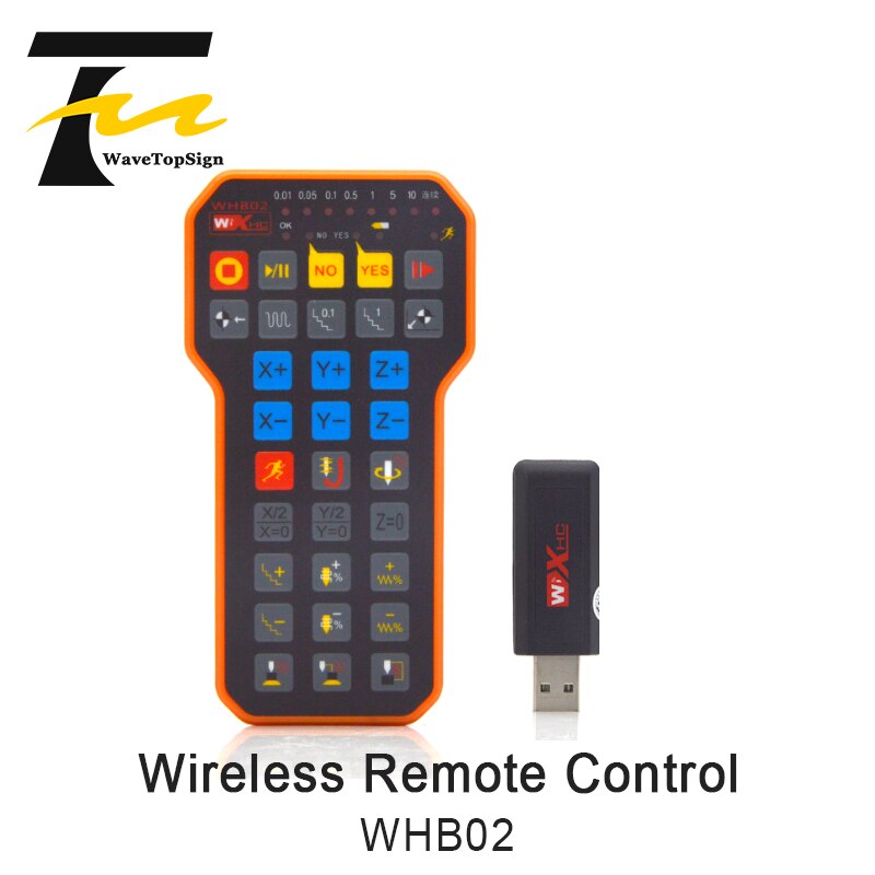 Nc Studio USB Wireless Remote Handle Weihong DSP Control Handle For CNC Engraving Cutting Machine XHC WHB02