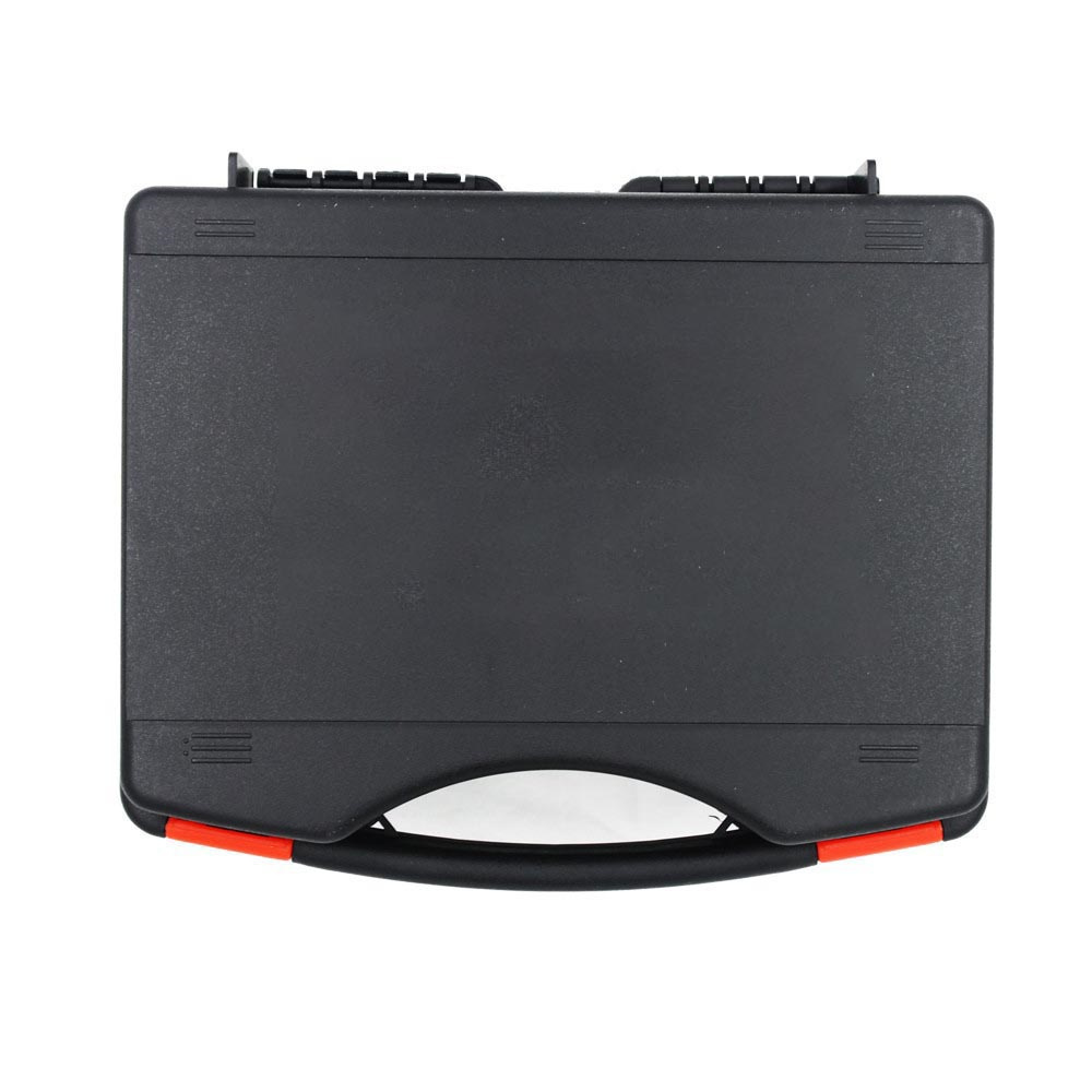 Zwarte Pp Gereedschapskist Plastic Dozen Verdikte Doos Auto Reparatie Tool Koffer Gereedschapskoffer Plastic Gereedschapskist Draagbare Koffer Onderdelen Doos