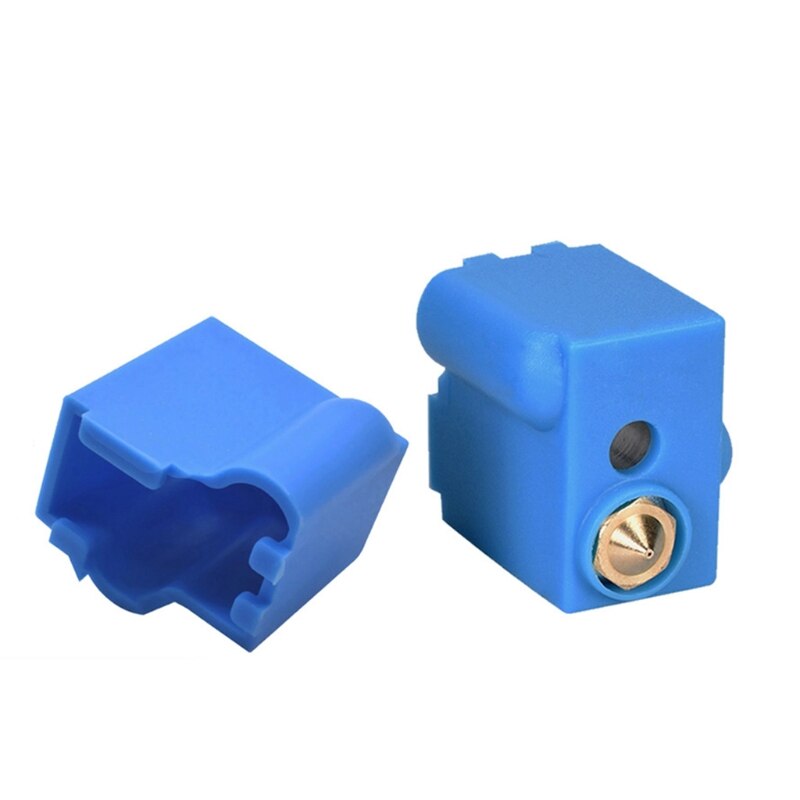 5Pcs 3D Printer Volcano Silicone Sock Protective Cover for Artillery Sidewinder X1 Extruder Heater Block Silicone Sleeve 95AF