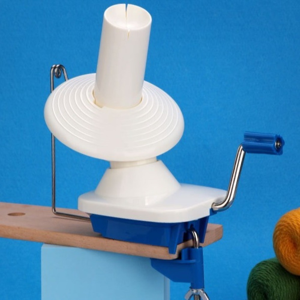 Cable Winder Hand Operated Manual Wool Ball Winder DIY Swift Handheld Winder Machine Plastic Portable Yarn Winder Yarn