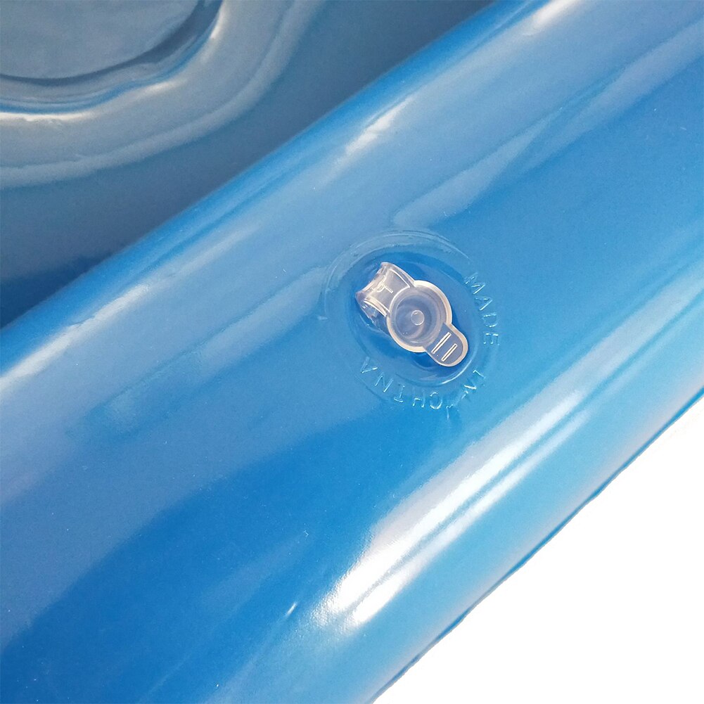 Sommar dryck vattenfest simning ölflaska pvc uppblåsbar triangulär bärbar pool mugghållare glasunderlägg drink flyta 6 hål