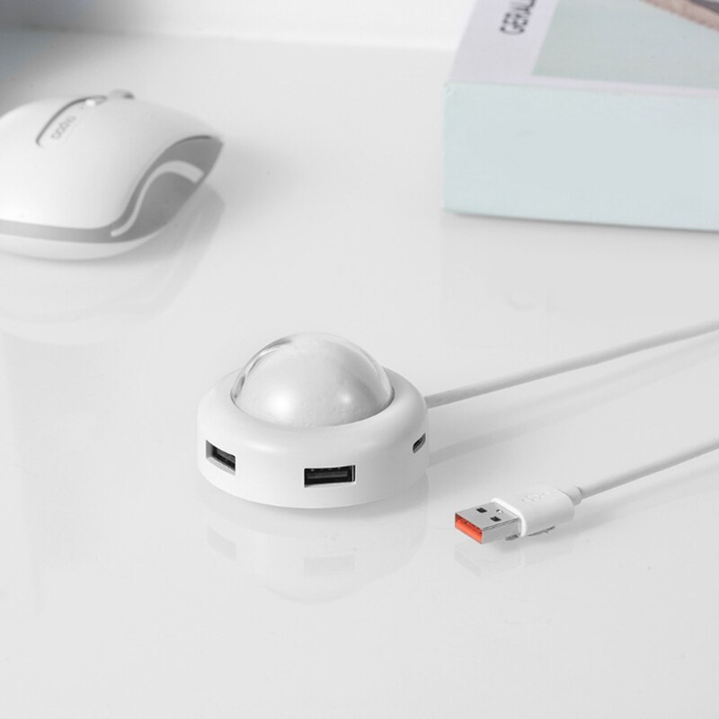 Lunar Lamp USB Splitter Type-C Docking Station Multi-Function HUB Hub