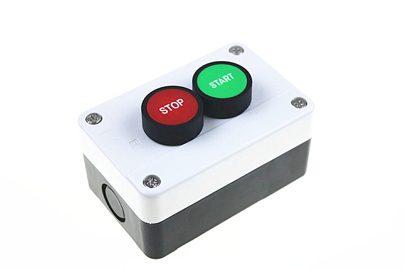 With arrow symbol, start stop self sealing waterproof button switch emergency stop industrial handhold control box.: BOX- 4