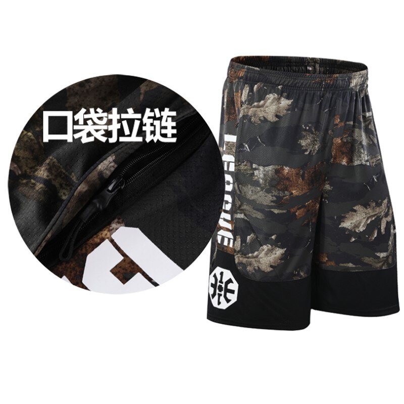 HOWE AO Quick Dry Shorts Männer Sommer Elastische Taille Männer Shorts mit Tasche Männer Casual Armee Camouflage Atmungsaktive Shorts