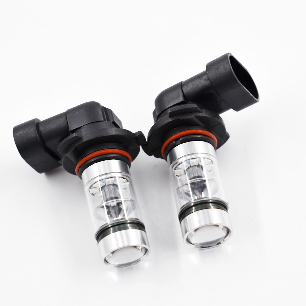 2 Pcs 9005 HB3 LED 100 W 100 00 K Blau Projektor Nebel Fahren Glühbirnen