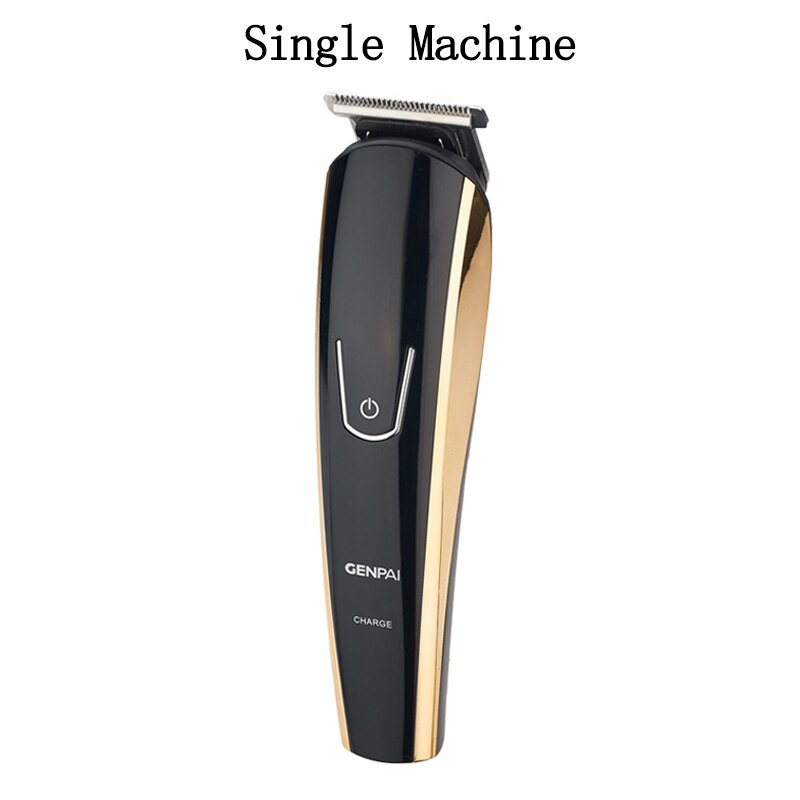 5 In 1 Elektrische Tondeuse Professionele Rvs Haar Snijmachine Usb Oplaadbare Scheren Scheermes Voor Man: Gold-Single Machine