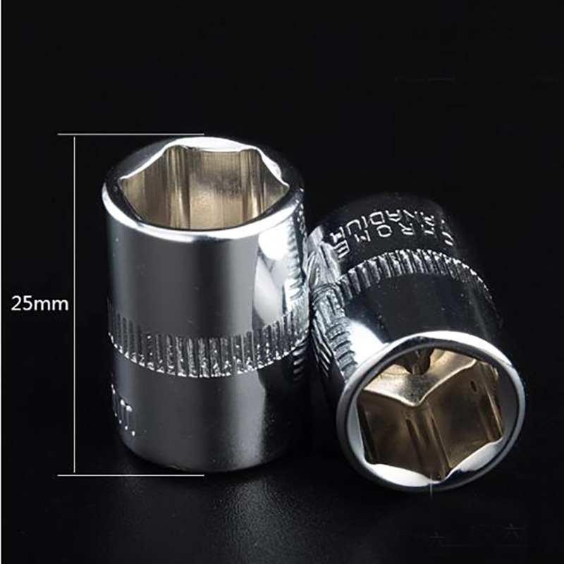 Douilles métriques Standard à 6 points, 1/4 pouces, 4mm 4.5mm 5mm 5.5mm 6mm 7mm 8mm 9mm 10mm 11mm 12mm 13mm 14mm