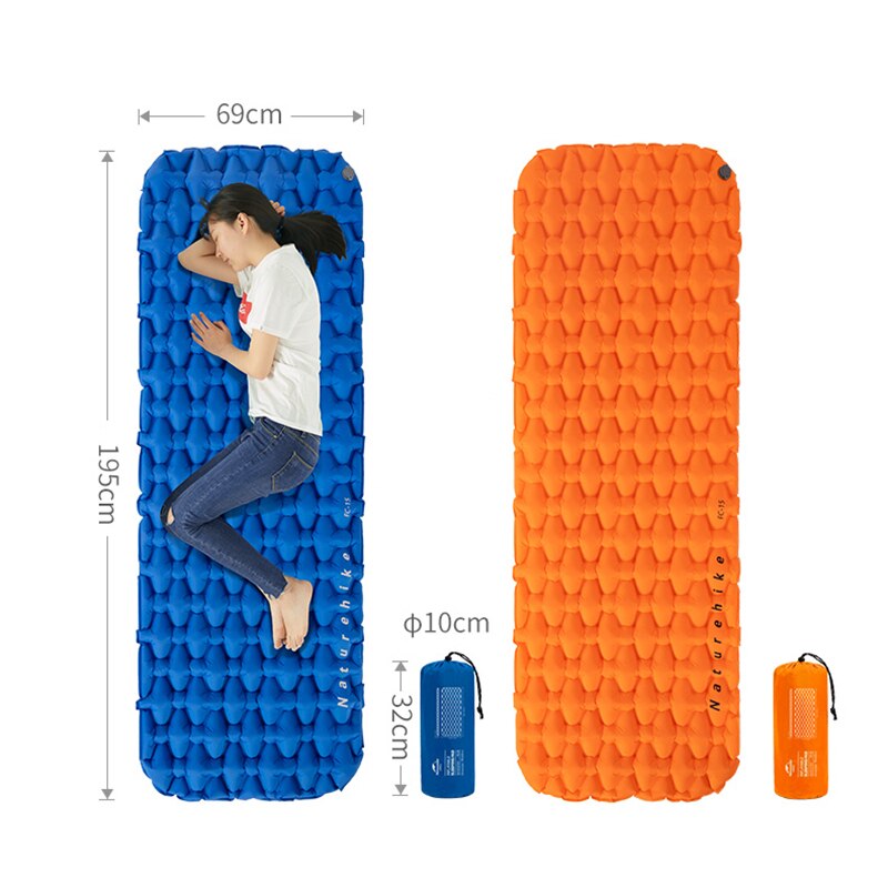 Lightweight Bed Inflatable Mattress Single Air Beach Bivouac Nature Inflatable Air Mattresses Colchon Inflable Camping Tent