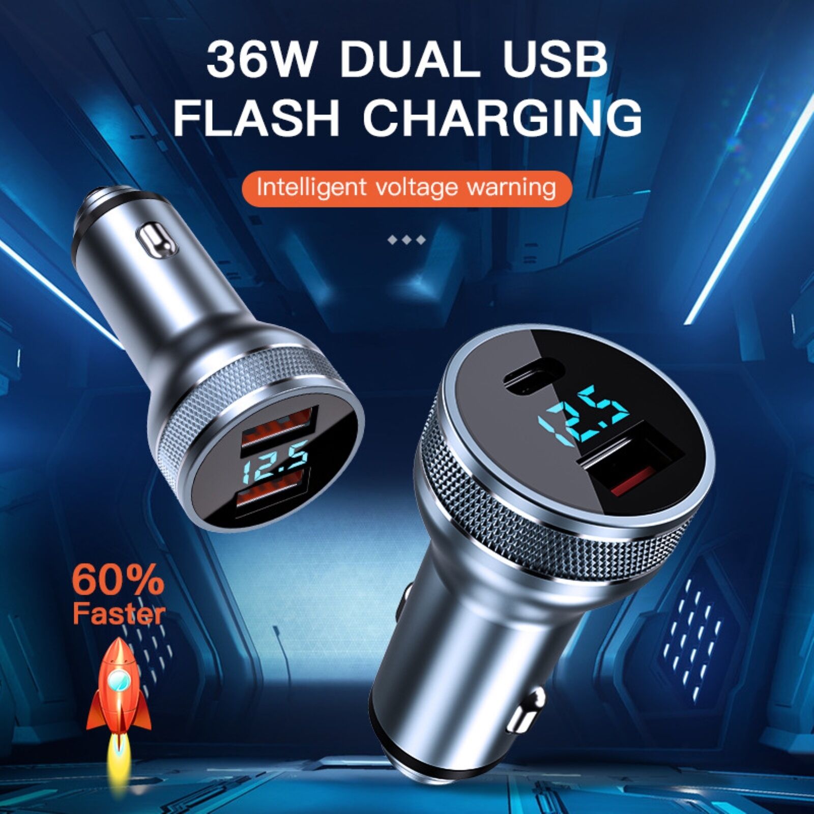 Lupway Usb Car Charger Voor Iphone 12 11 36W Quick Charge 3.0 Snel Opladen Charger Auto Type C Qc pd 3.0 Mobiele Telefoon Lading