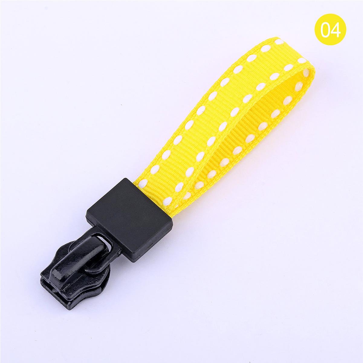 Nr. . 5 rits sliders band slider 23 kleuren linten donsjack katoenen jas rits trekkoord kleding accessoires 10 stuks: 04