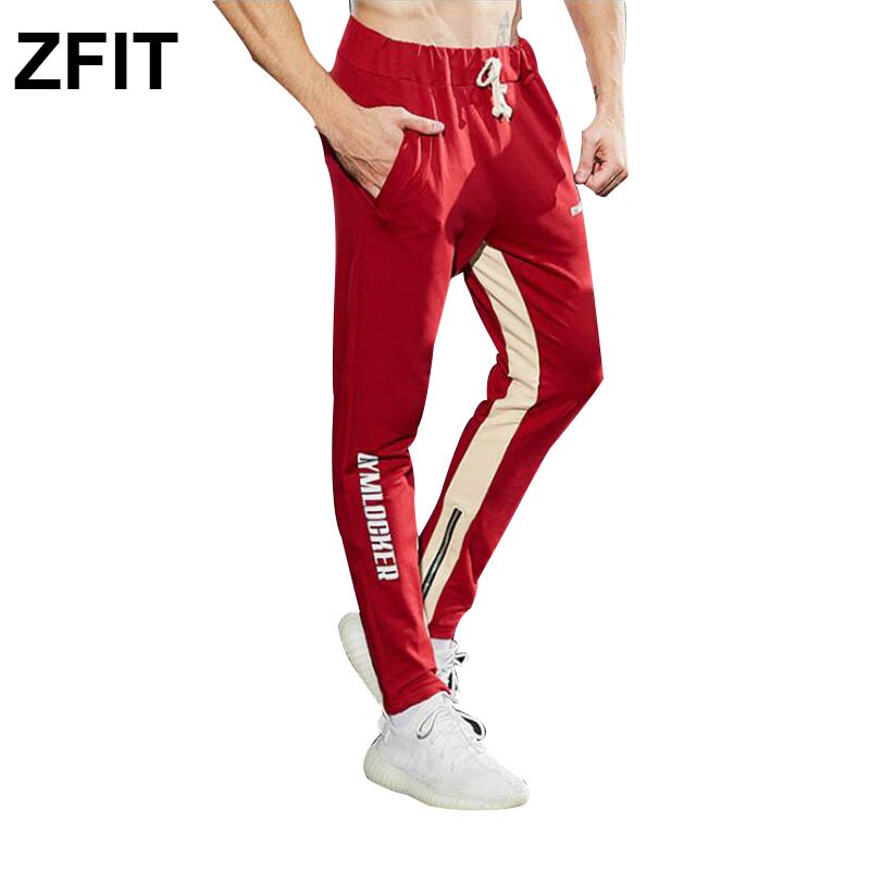 Zfit gym sport mænd løbebukser hip hop lange bukser mænd fitness streetwear mænd bukser jogger joggingbukser