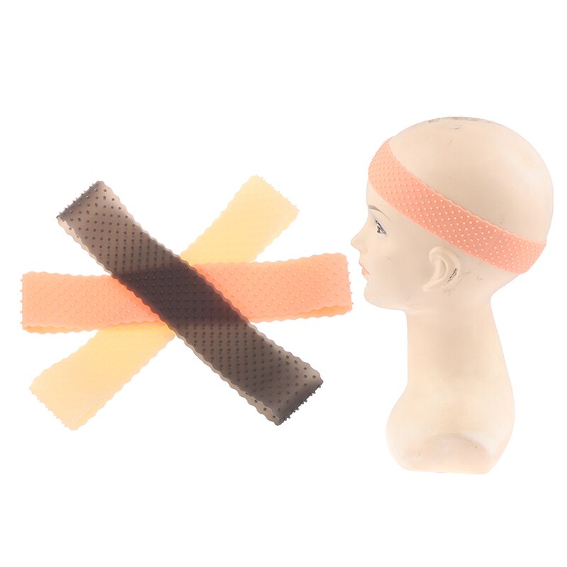 Siliconen Elastische Hoofdband Headwraps Voor Slijtage Pruik Salon Hair Band Pruik Grip Houder