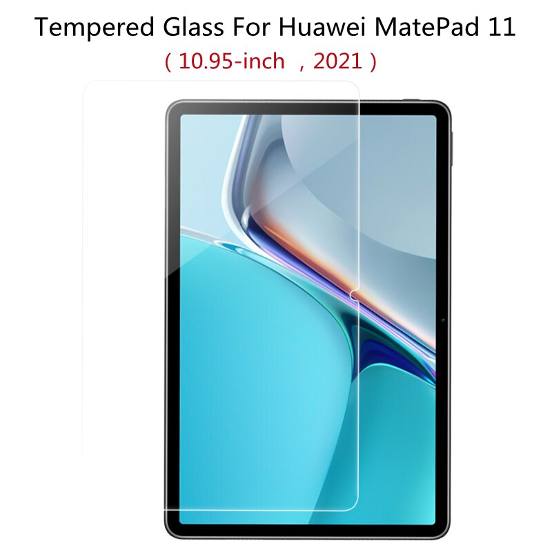 9H HD Tempered Glass Screen Protector For Huawei MatePad 10.4 11 Tablet Protective Film For Huawei MatePad Pro 10.8: For MatePad 11