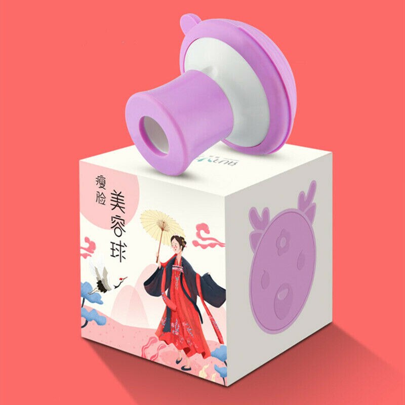 V Face Face Lift Jaw Exercise Ball Slimming Tool Skin Firming Exerciser Instrument Cute Portable Anti Wrinkle Muscle Training