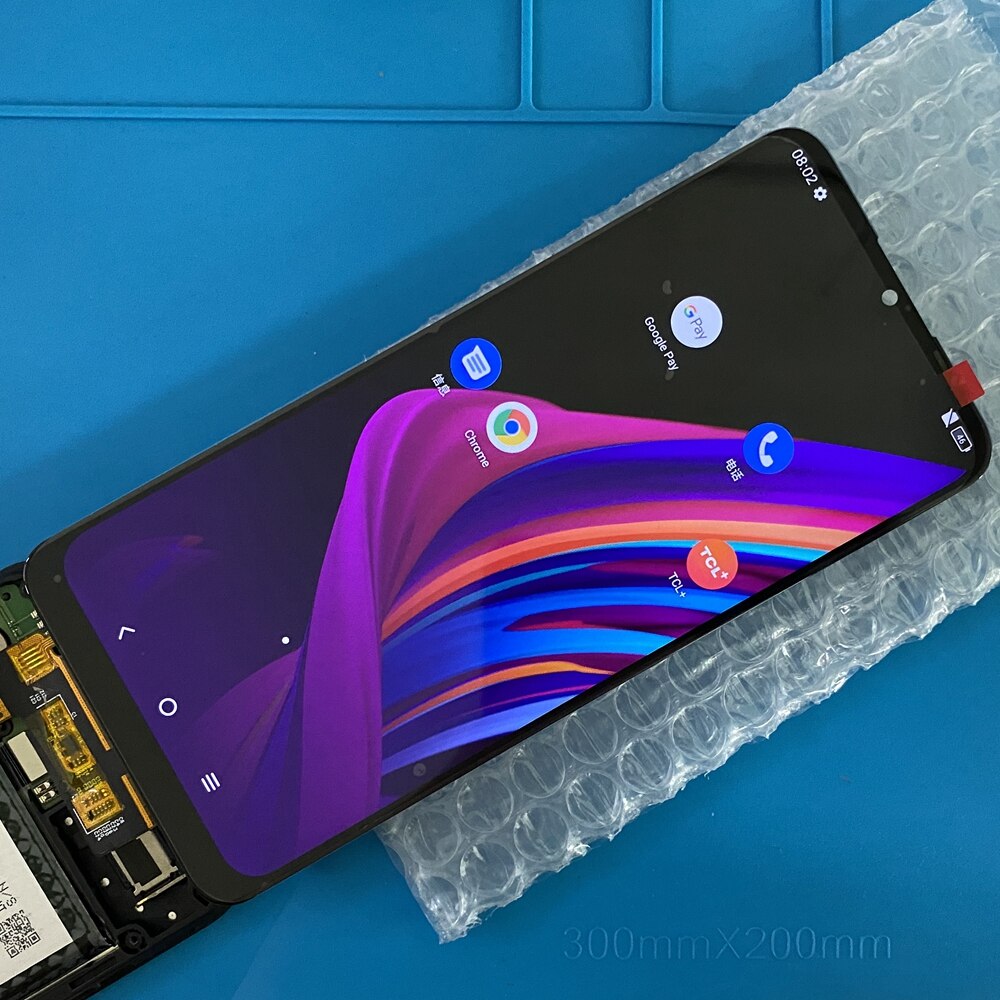 6.52 " für tcl 10 se lcd  t766h t766j t766u lcd-display + touchscreen-digitizer-baugruppe für tcl 10se t766 h_eea lcd-sensorrahmen