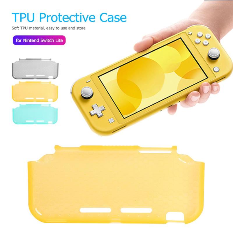 Transparent PC Protective Case Crystal Clear Back Cover for Nintend Switch Lite Classic Colors and Simple Durable