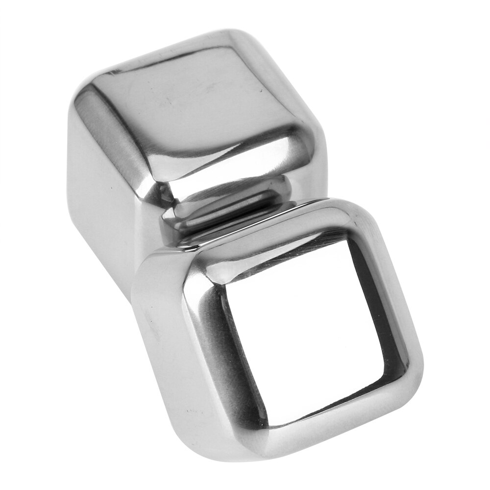 HILIFE Rvs Ice Cubes Bier Drinken Quick Bevroren Ijs Steen Herbruikbare Chilling Stones voor Whiskey Wijn Rode Wijn Koelers