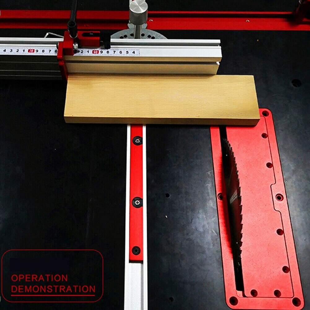 Omabeta Planche Rabattable Pour Machine De Découpage Plaque D'insertion De Table De Routeur En