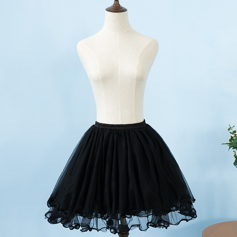 EUBUY Sottogonna Crinolina Anni '50 Per Donne – Gonna A Tutù Per Abiti Gonfi, Vita Elastica 68-90 Cm