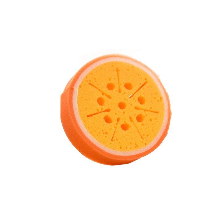 Éponge de nettoyage en microfibre Super absorbante, chiffon à vaisselle en forme de Fruit, fraise cantaloup Orange, 1 pièce: 03