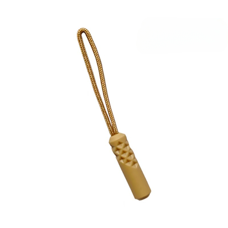 (10 uds) cabeza de tracción de cremallera de PVC cabeza de tracción de plástico cuerda de cola de escalada mochila Xiaomi con la misma cuerda de tracción de cremallera: Láser brillante