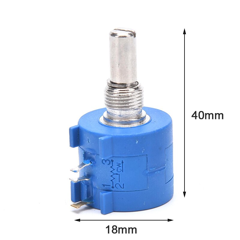 1Pc 3590S Serie Potentiometer 500 1K 2K 5K 10K 20K 50K 100K Ohm 3590S-2-103L 3590S 101 102 103 104 201 202 203 501 502 503