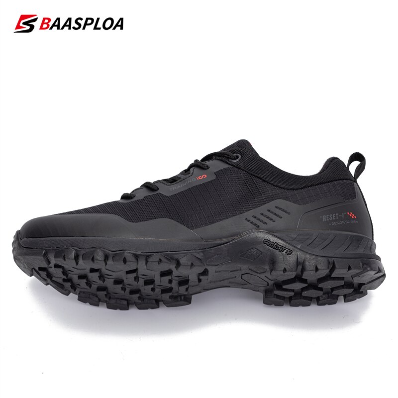 Baasploa Neue Männer Anti-Rutsch Verschleiß Beständig Wanderschuhe Wasserdichte draussen Reise Schuhe Sneaker Bequeme Männliche Schuhe