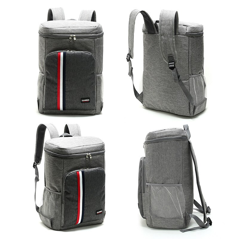 Zaino per borsa termica da 30 litri zaino con isolamento termico per alimenti borsa per frigorifero calda e fredda birra vino borsa da picnic pranzo al ghiaccio campeggio