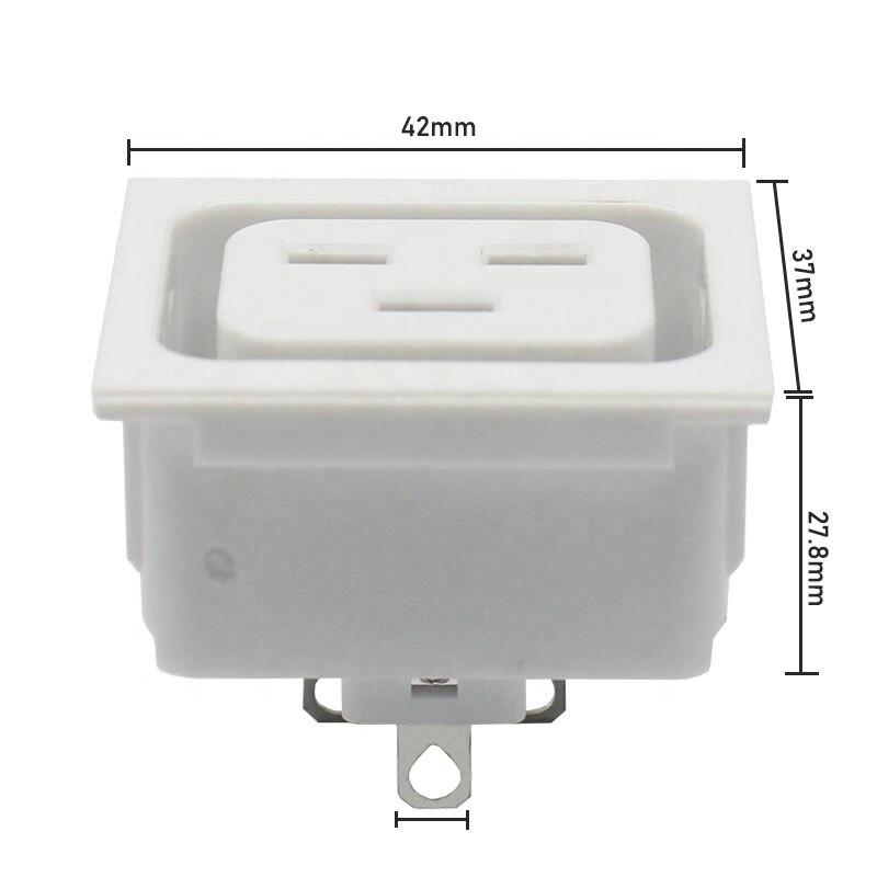 IEC EN60320 C19 PDU AC power socket output Universal Electrical Outlet
