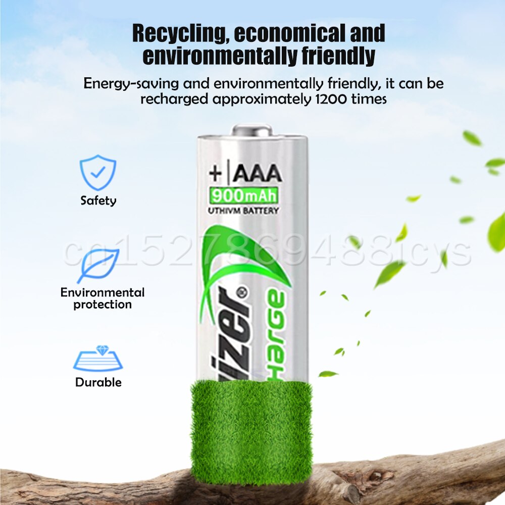 Energizer 1.2V 900mAh Ni-MH AAA Rechargeable Battery For Flashlight Mouse Camera Toy NIMH AAA 3A PreCharged Bateria Baterias
