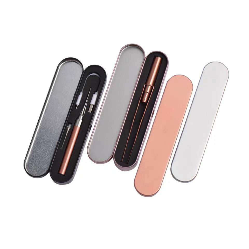 Effen Kleur Ijzer Etui Leuke Pen Case School Opbergdoos Student Pen Box Kids Potlood Tas Briefpapier Doos -Up Box