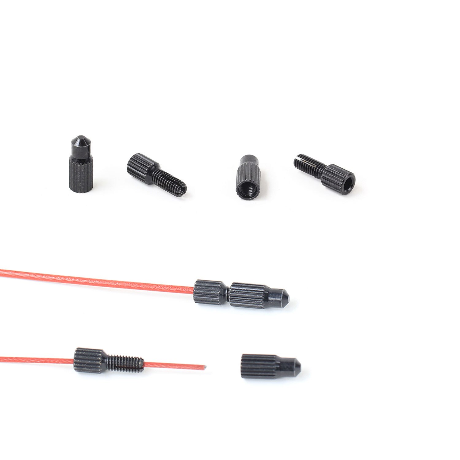 5mm Bike Brake shifting Cable Ferrules Cap MTB Road Bike Housing Lines End Stops 1.2-1.5mm Cable Crimps Tips