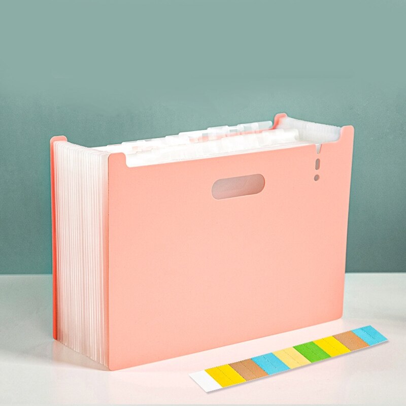 Expandable Accordion Folder A4 File Folder Max 2000 Sheets for School Office