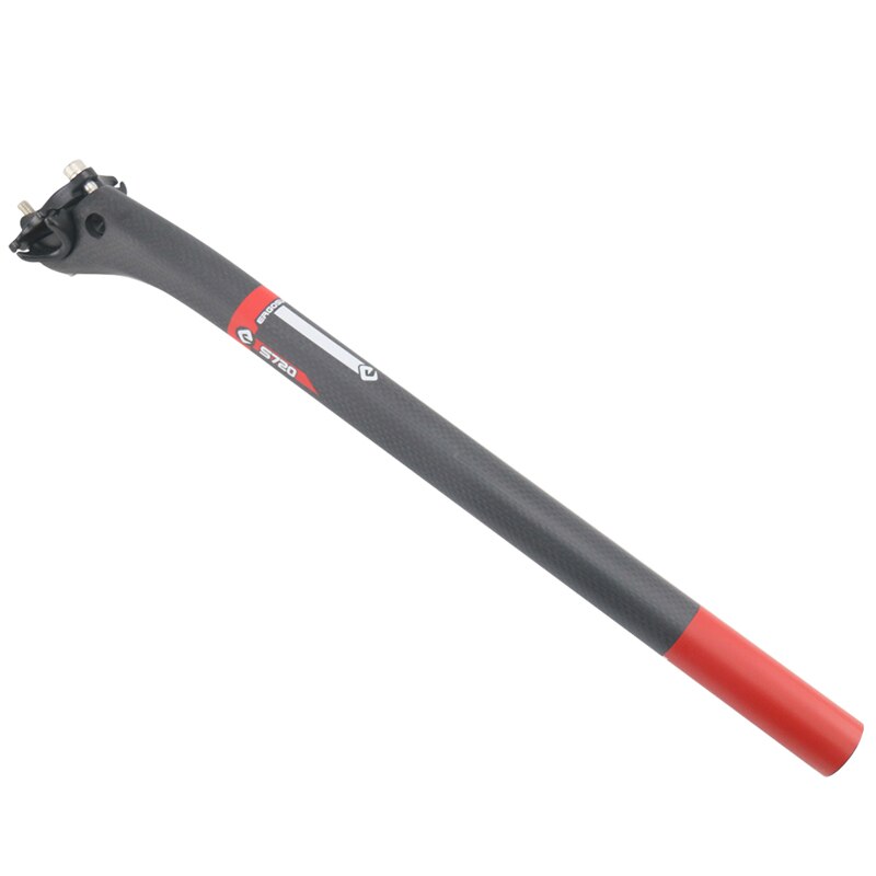 Ergosum  s720 fiets carbon zadelpen fiets carbon zadelpen buis zadelpen mtb 27.2/30.8/31.6mm*350/40mm fiets onderdelen